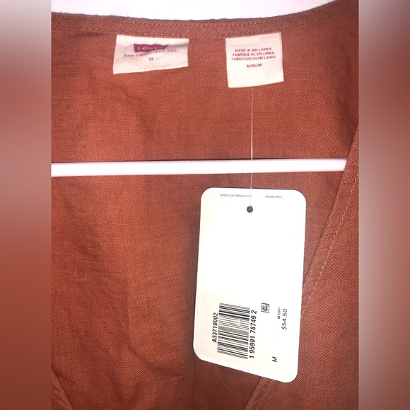 Levi’s short sleeve blouse (M) - Picture 4 of 10